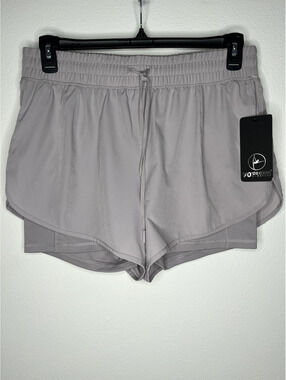NWT 90 Degree Women's Gray/Lightstreme Alpine Shorts Size XL
